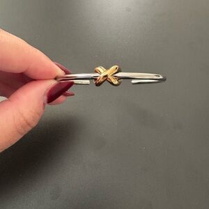 MVMT Two Toned Knot Cuff Size Small